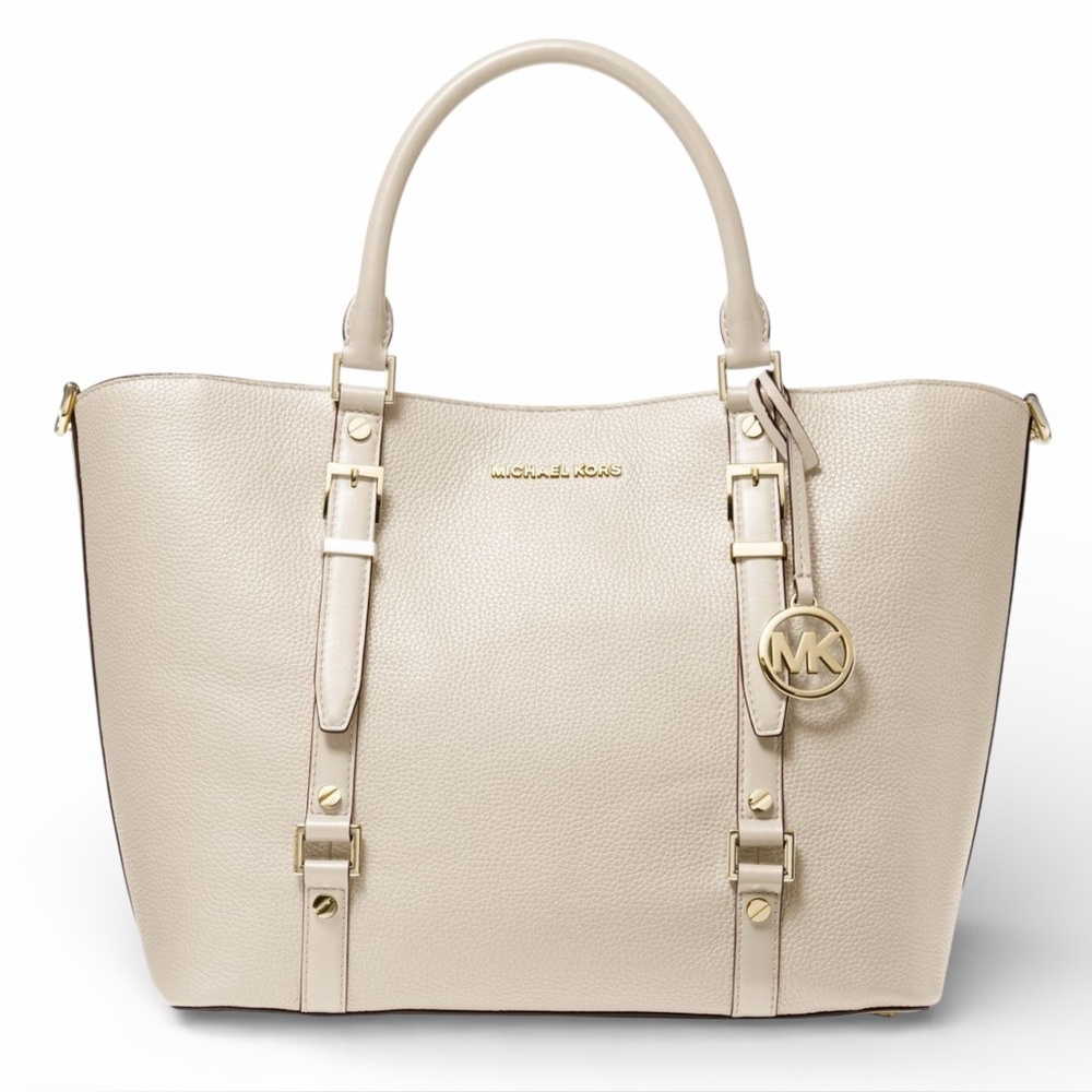 Michael Kors Bedford Legacy Large Pebbled Leather Tote Bag